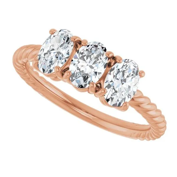 Family Rope Ring Image 5 Hopman Jewelers Elkhart, IN