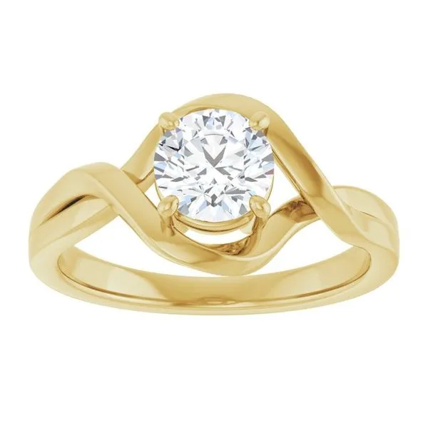 Infinity-Inspired Ring Image 3 Linwood Custom Jewelers Linwood, NJ