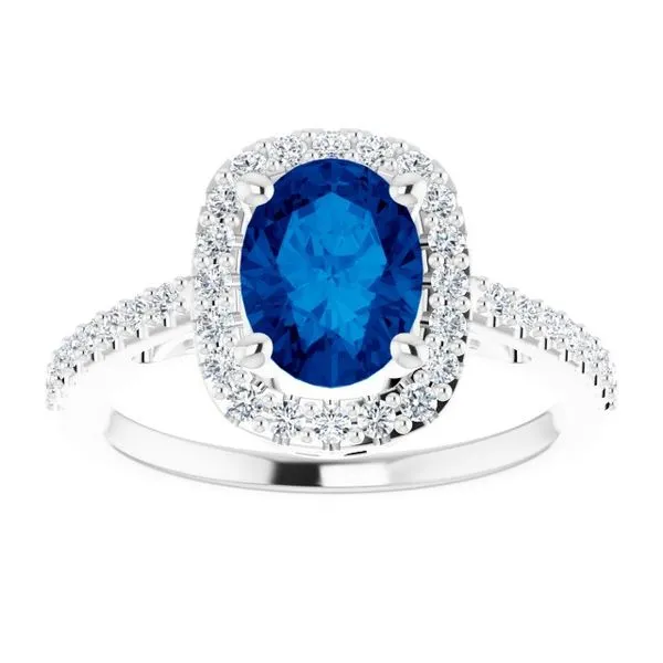 Halo-Style Ring Image 3 Linwood Custom Jewelers Linwood, NJ