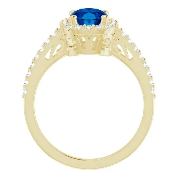 Halo-Style Ring Image 2 Rasmussen Jewelers Spanish Fork, UT