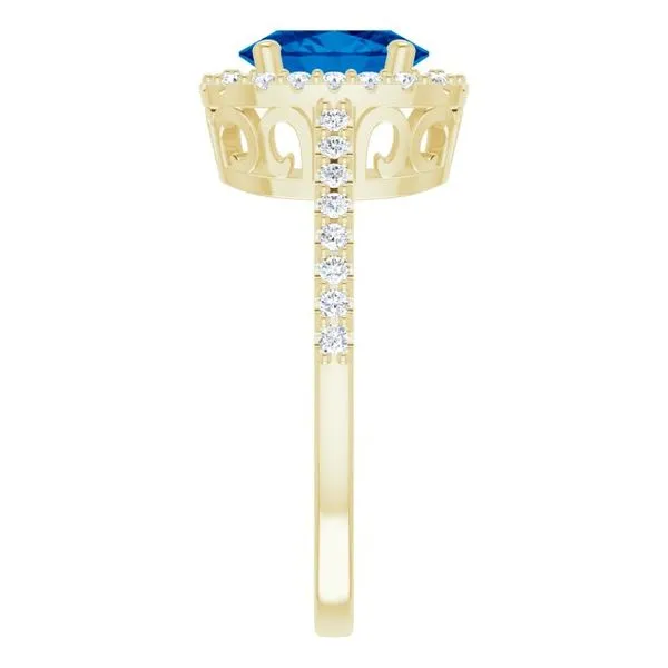 Halo-Style Ring Image 4 Rasmussen Jewelers Spanish Fork, UT