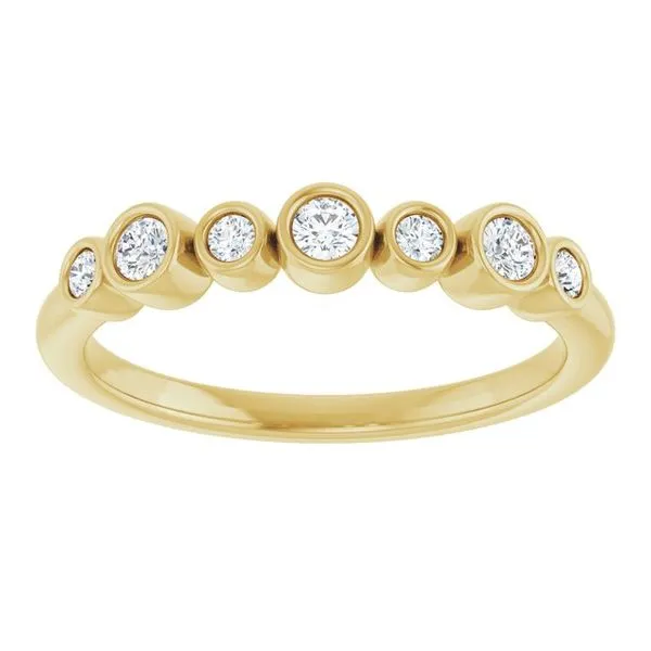 Bezel-Set Ring Image 3 John E. Koller Jewelry Designs owasso, OK