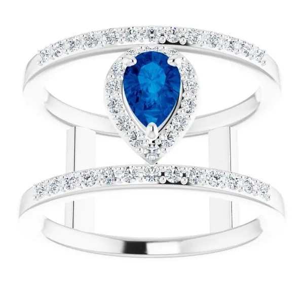 Negative Space Ring Image 3 John E. Koller Jewelry Designs owasso, OK