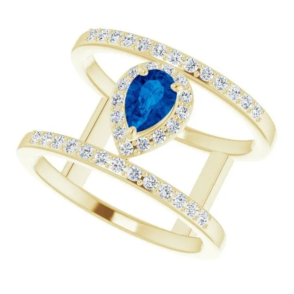 Negative Space Ring Image 5 The Diamond Shop, Inc. Lewiston, ID