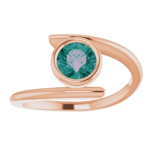 Bezel-Set Solitaire Ring Image 3 Rasmussen Jewelers Spanish Fork, UT