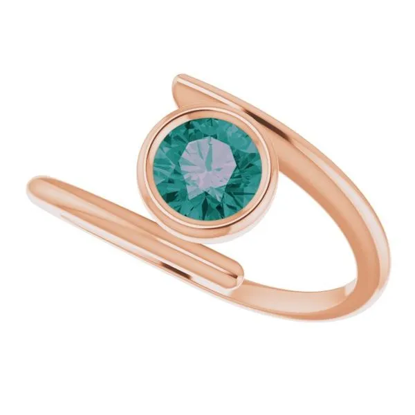 Bezel-Set Solitaire Ring Image 5 Rasmussen Jewelers Spanish Fork, UT