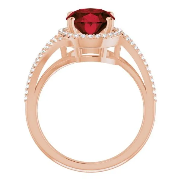 Halo-Style Ring Image 2 Holly's Jewelry Mountain Home, AR