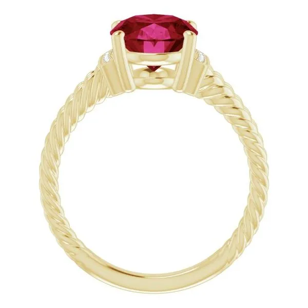 Accented Ring Image 2 Linwood Custom Jewelers Linwood, NJ