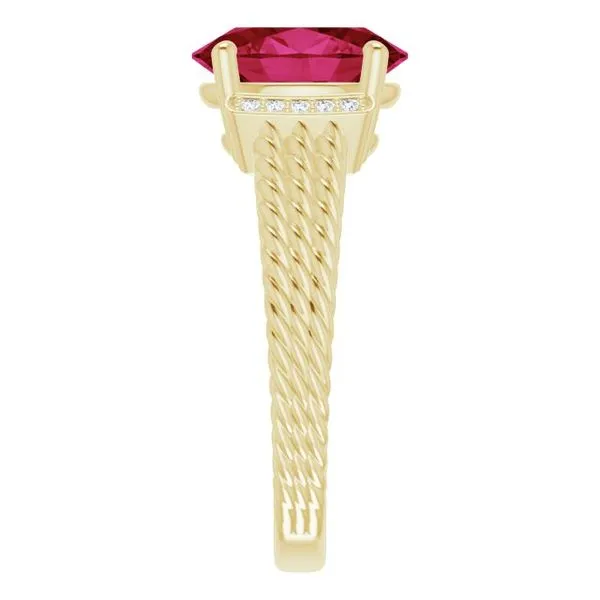 Accented Ring Image 4 Arnold's Jewelry and Gifts Logansport, IN