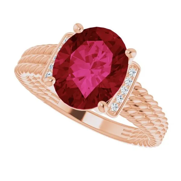 Accented Ring Image 5 Linwood Custom Jewelers Linwood, NJ