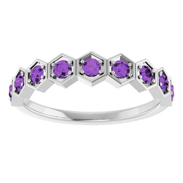 Stackable Geometric Ring Image 4 The Diamond Shop, Inc. Lewiston, ID