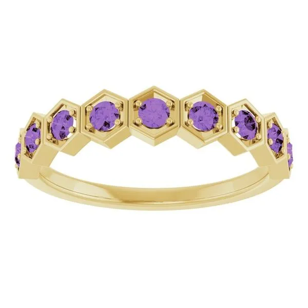 Stackable Geometric Ring Image 3 The Diamond Shop, Inc. Lewiston, ID