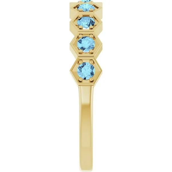 Stackable Geometric Ring Image 4 John E. Koller Jewelry Designs owasso, OK
