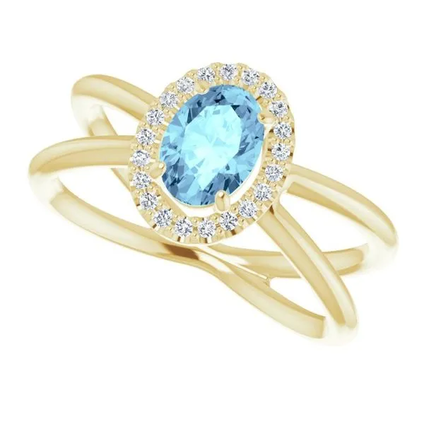 Halo-Style Ring Image 5 Holly's Jewelry Mountain Home, AR