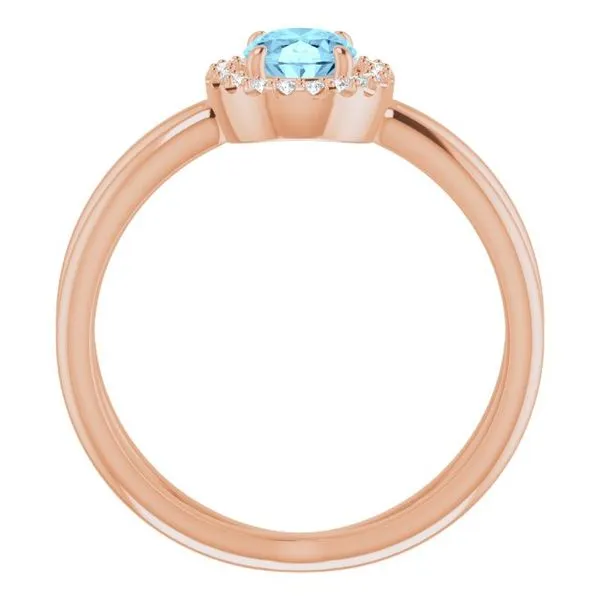 Halo-Style Ring Image 2 The Diamond Shop, Inc. Lewiston, ID