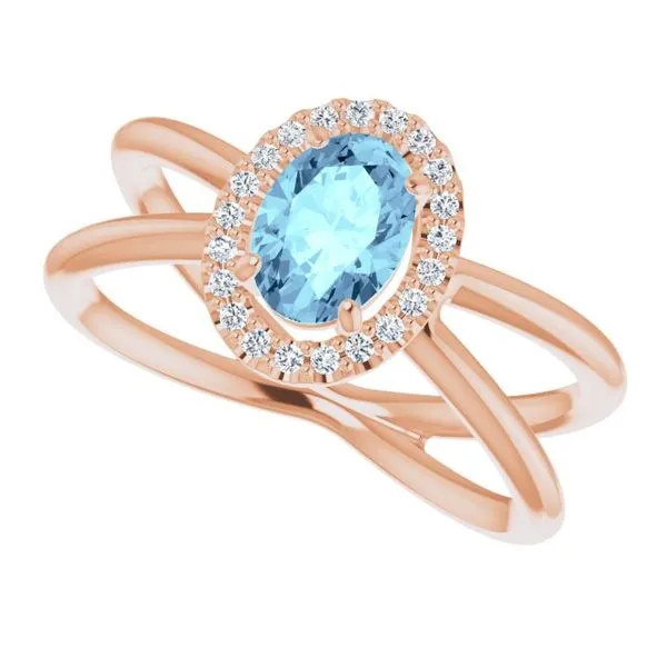 Halo-Style Ring Image 5 The Diamond Shop, Inc. Lewiston, ID