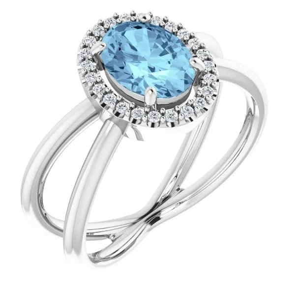 Halo-Style Ring Rasmussen Jewelers Spanish Fork, UT