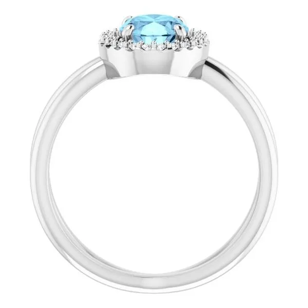 Halo-Style Ring Image 2 Arnold's Jewelry and Gifts Logansport, IN