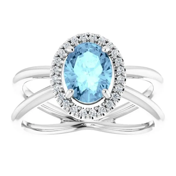 Halo-Style Ring Image 3 Arnold's Jewelry and Gifts Logansport, IN