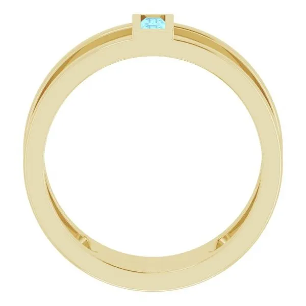 Baguette Negative Space Ring Image 2 Rasmussen Jewelers Spanish Fork, UT