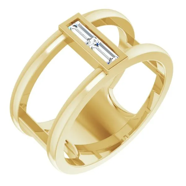 Baguette Negative Space Ring The Diamond Shop, Inc. Lewiston, ID