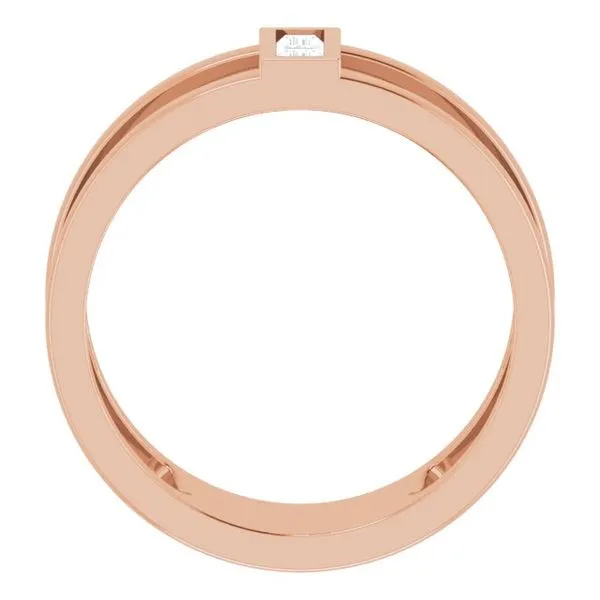 Baguette Negative Space Ring Image 2 Scirto's Jewelry Lockport, NY