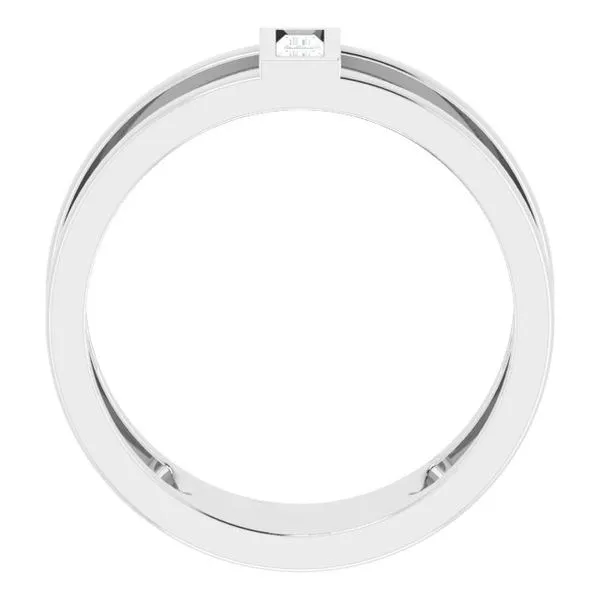 Baguette Negative Space Ring Image 2 Long Jewelers Chesapeake, VA