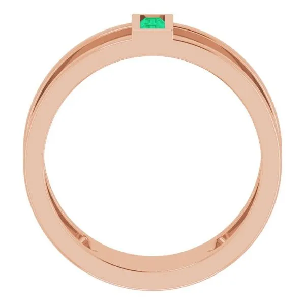 Baguette Negative Space Ring Image 2 The Diamond Shop, Inc. Lewiston, ID