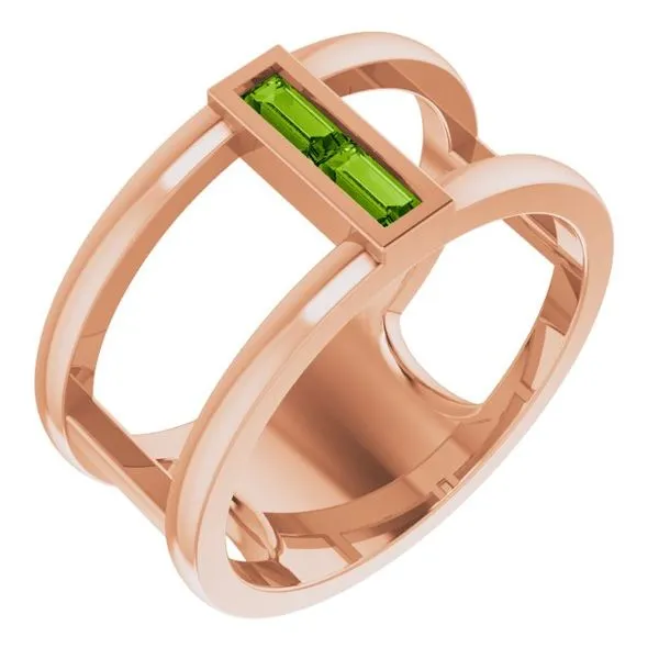 Baguette Negative Space Ring Holly's Jewelry Mountain Home, AR