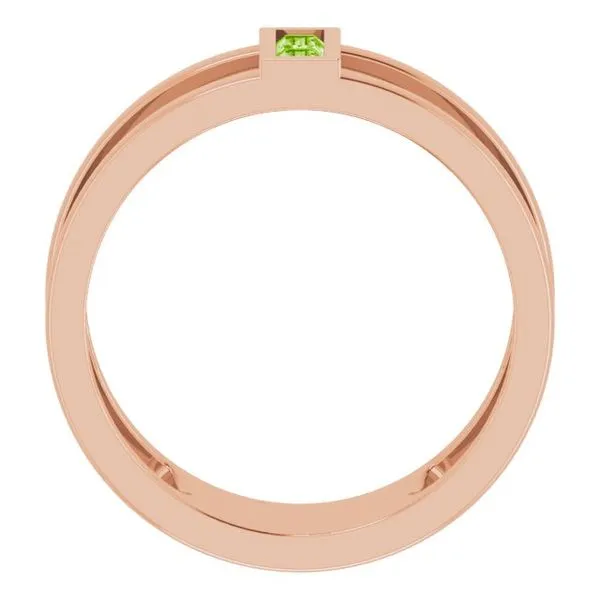 Baguette Negative Space Ring Image 2 Long Jewelers Chesapeake, VA