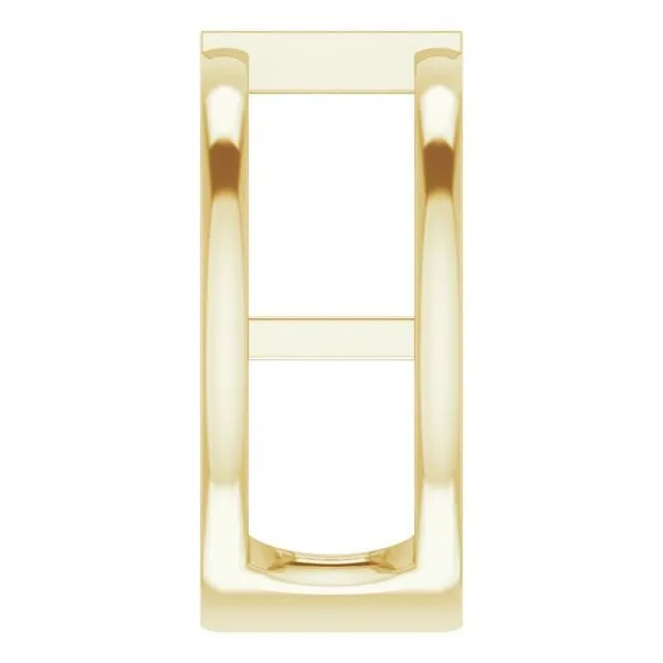 Baguette Negative Space Ring Image 4 Arnold's Jewelry and Gifts Logansport, IN