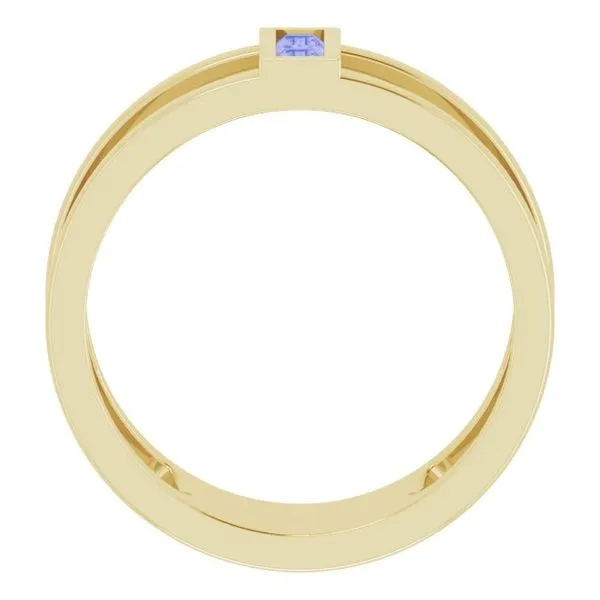 Baguette Negative Space Ring Image 2 John E. Koller Jewelry Designs owasso, OK