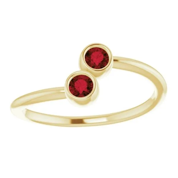 Two-Stone Ring Image 3 John E. Koller Jewelry Designs owasso, OK