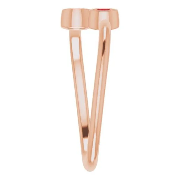 Two-Stone Ring Image 4 Arnold's Jewelry and Gifts Logansport, IN