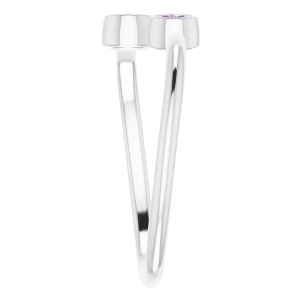 Two-Stone Ring Image 4 Linwood Custom Jewelers Linwood, NJ