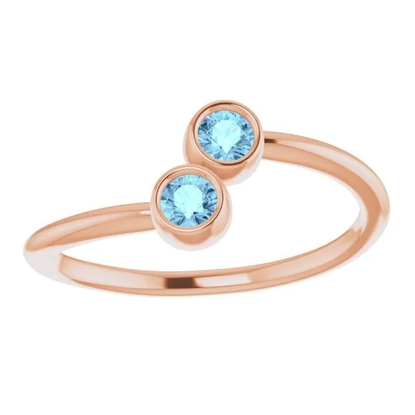 Two-Stone Ring Image 3 Arnold's Jewelry and Gifts Logansport, IN