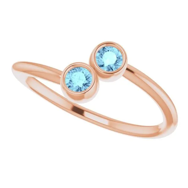 Two-Stone Ring Image 5 Holly's Jewelry Mountain Home, AR