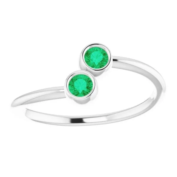 Two-Stone Ring Image 3 CMS Fine Jewelers Wooster, OH