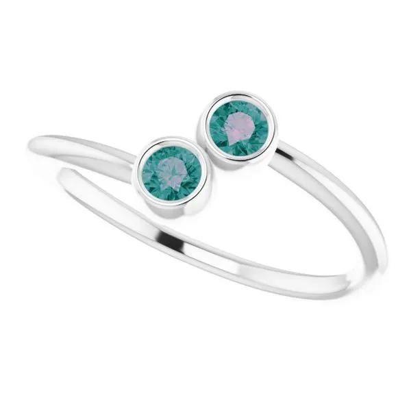 Two-Stone Ring Image 5 John E. Koller Jewelry Designs owasso, OK