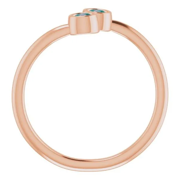 Two-Stone Ring Image 2 The Diamond Shop, Inc. Lewiston, ID