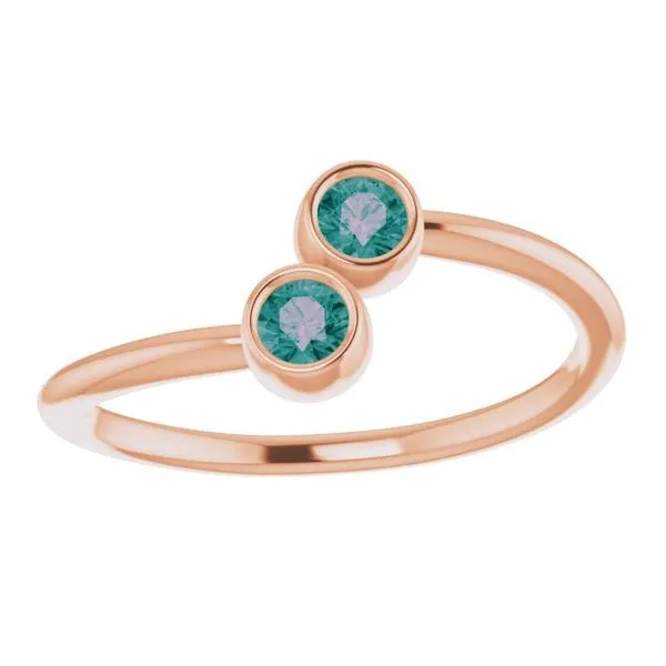 Two-Stone Ring Image 3 M. J. Thomas Jewelers, Ltd. Stratford, CT