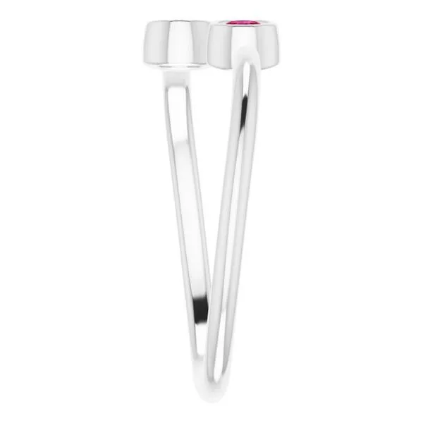 Two-Stone Ring Image 4 Arnold's Jewelry and Gifts Logansport, IN