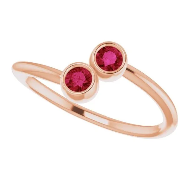 Two-Stone Ring Image 5 Rasmussen Jewelers Spanish Fork, UT