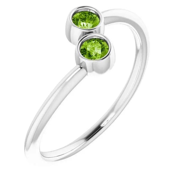 Two-Stone Ring John E. Koller Jewelry Designs owasso, OK