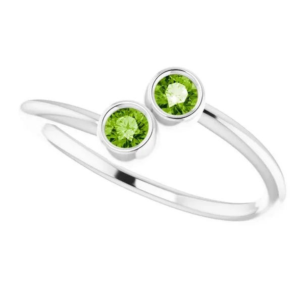 Two-Stone Ring Image 5 John E. Koller Jewelry Designs owasso, OK