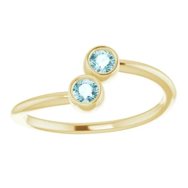 Two-Stone Ring Image 3 Arnold's Jewelry and Gifts Logansport, IN