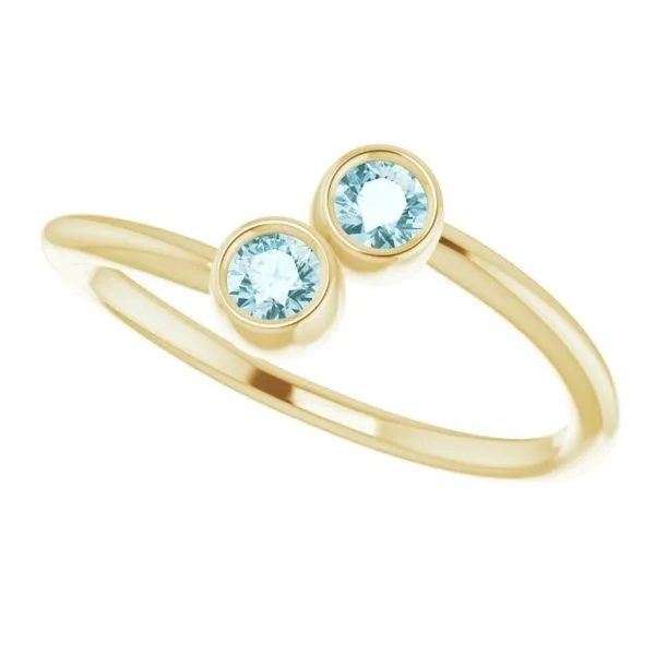 Two-Stone Ring Image 5 Arnold's Jewelry and Gifts Logansport, IN