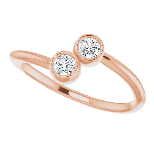 Two-Stone Ring Image 5 Milan's Jewelry Inc Sarasota, FL