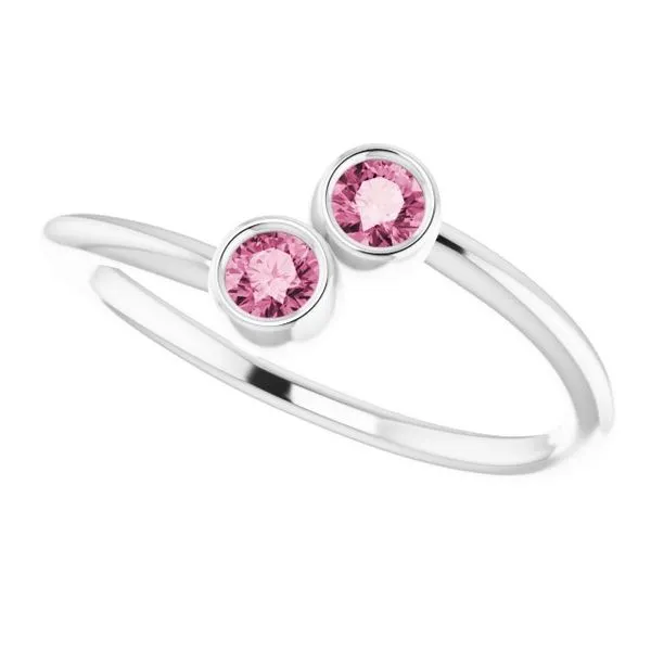 Two-Stone Ring Image 5 John E. Koller Jewelry Designs owasso, OK