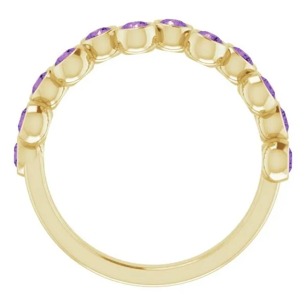 Bezel-Set Ring Image 2 Mendham Jewelers Mendham, NJ